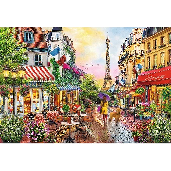 Trefl 26156 Charmantes Paris 1500 Teile Puzzle 5 Trefl 26156 Charmantes Paris 1500 Teile Puzzle – Bild 3