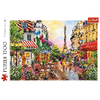 Trefl 26156 Charmantes Paris 1500 Teile Puzzle 4 Trefl 26156 Charmantes Paris 1500 Teile Puzzle – Bild 2