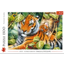 Trefl 26159 Zwei Tiger 1500 Teile Puzzle -Berühmter Spielzeug Geschäft 26159 150 p