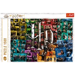 Trefl 26185 Harry Potter Durch Die Filme 1500 Teile Puzzle -Berühmter Spielzeug Geschäft 26185 harry potter 1500 teile puzzle wizarding world front