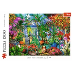 Trefl 26188 Ciro Marchetti Geheimer Garten 1500 Teile Puzzle -Berühmter Spielzeug Geschäft 26188 150 p