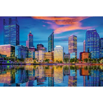 Trefl 26190 Lichter Der Stadt Perth 1500 Teile Puzzle 4 Trefl 26190 Lichter Der Stadt Perth 1500 Teile Puzzle – Bild 2