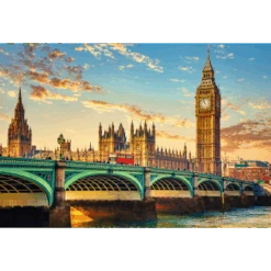 Trefl 26202 London, United Kingdom 1500 Teile Puzzle -Berühmter Spielzeug Geschäft 26202 150 02