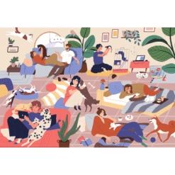 Trefl 26206 Hygge Life 1500 Teile Puzzle -Berühmter Spielzeug Geschäft 26206 150 02