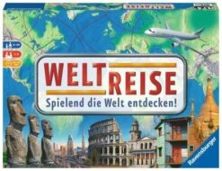 Ravensburger 26888 Weltreise, Familienspiel