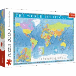 Trefl 27099 Politische Weltkarte 2000 Teile Puzzle