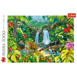 Trefl 27104 Tropenwald 2000 Teile Puzzle -Berühmter Spielzeug Geschäft 27104 150 p