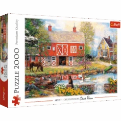 Trefl 27106 Chuck Pinson Ländliches Leben 2000 Teile Puzzle