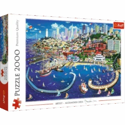 Trefl 27107 Bucht Von San Francisco 2000 Teile Puzzle
