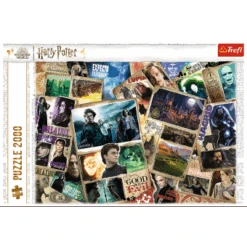 Trefl 27123 Harry Potter Charaktere 2000 Teile Puzzle -Berühmter Spielzeug Geschäft 27123 150 p