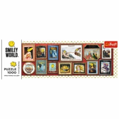 Trefl 29053 Smiley World Gallery 1000 Teile Panorama Puzzle -Berühmter Spielzeug Geschäft 29053 150 p