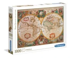 Clementoni 31229 Alte Karte 1000 Teile Puzzle