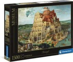 Clementoni 31691 Museum Collection Pieter Bruegel Der Turmbau Zu Babel 1500 Teile Puzzle