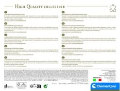 Clementoni 31697 Harry Potter 1500 Teile Puzzle 9 Clementoni 31697 Harry Potter 1500 Teile Puzzle -Berühmter Spielzeug Geschäft 31697.rueckseite