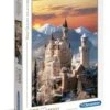 Clementoni 31925 Neuschwanstein Im Winter 1500 Teile Puzzle -Berühmter Spielzeug Geschäft 31925 box