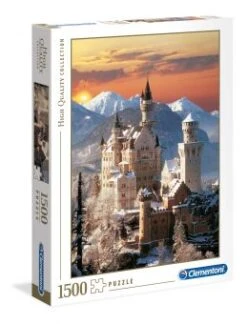Clementoni 31925 Neuschwanstein Im Winter 1500 Teile Puzzle