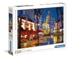 Clementoni 31999 Paris, Montmartre 1500 Teile Puzzle