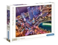 Clementoni 32555 Las Vegas Bei Nacht 2000 Teile Puzzle