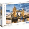 Clementoni 32563 Tower Bridge In Der Dämmerung High Quality Collection 2000 Teile Puzzle -Berühmter Spielzeug Geschäft 32563box neu