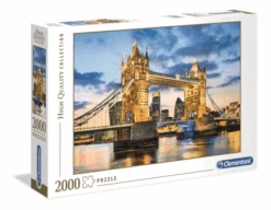 Clementoni 32563 Tower Bridge In Der Dämmerung High Quality Collection 2000 Teile Puzzle