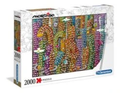 Clementoni 32565 Mordillo Der Dschungel 2000 Teile Puzzle