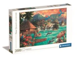 Clementoni 32569 Leben Auf Der Insel 2000 Teile Puzzle