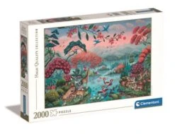 Clementoni 32571 Der Friedliche Dschungel 2000 Teile Puzzle