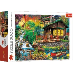 Trefl 33074 Moreno Haus Im Wald 3000 Teile Puzzle