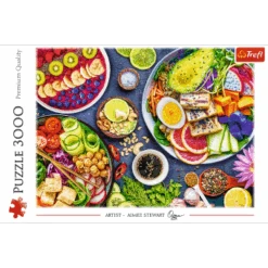 Trefl 33077 Aimee Stewart Buddha Bowl 3000 Teile Puzzle -Berühmter Spielzeug Geschäft 33077 150 p