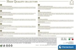 Clementoni 33550 Traumhaftes Paris 3000 Teile Puzzle 9 Clementoni 33550 Traumhaftes Paris 3000 Teile Puzzle -Berühmter Spielzeug Geschäft 33550 ruckseite