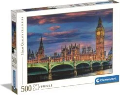 Clementoni 35112 London Parlament 500 Teile Puzzle