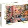 Clementoni 36524 Venedig Bei Sonnenuntergang 6000 Teile Puzzle -Berühmter Spielzeug Geschäft 36524 box