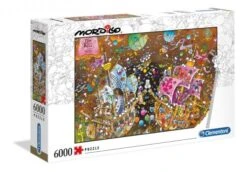 Clementoni 36527 Mordillo Der Kuss 6000 Teile Puzzle