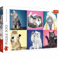 Trefl 37377 Katzen 500 Teile Puzzle