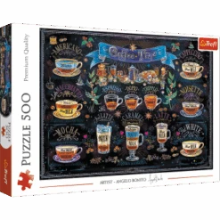 Trefl 37449 Angelo Bonito Kaffeezeit 500 Teile Puzzle