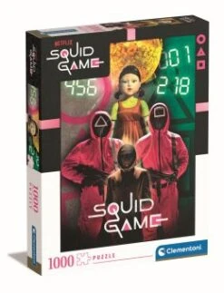 Clementoni 39693 Netflix Squid Game, 1000 Teile Puzzle
