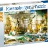 Ravensburger 13969 Schlacht Auf Hoher See 5000 Teile Puzzle -Berühmter Spielzeug Geschäft 4005556139699 box links.tif internet typ 72 rgb 1200