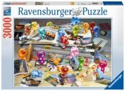 Ravensburger 17064 Gelini Auf Reisen 3000 Teile Puzzle -Berühmter Spielzeug Geschäft 4005556170647 box frontal internet typ 72 rgb 1200