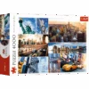 Trefl 45006 New York - Collage 4000 Teile Puzzle -Berühmter Spielzeug Geschäft 45006 150 01