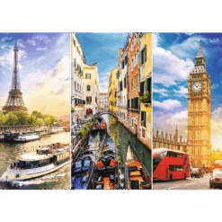 Trefl 45009 Reise Durch Europa 4000 Teile Puzzle -Berühmter Spielzeug Geschäft 45009 150 02