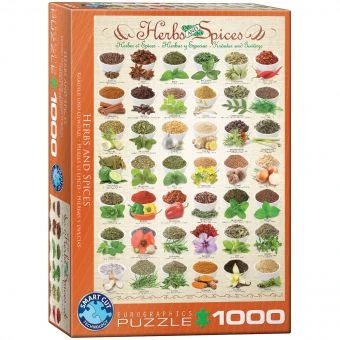 EuroGraphics 6000-0598 Kräuter Und Gewürze 1000-Teile Puzzle 3 EuroGraphics 6000-0598 Kräuter Und Gewürze 1000-Teile Puzzle