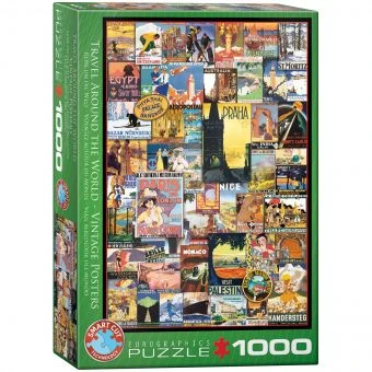EuroGraphics 6000-0755 Reise Um Die Welt 1000-Teile Puzzle 3 EuroGraphics 6000-0755 Reise Um Die Welt 1000-Teile Puzzle