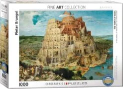 EuroGraphics 6000-0837 Pieter Bruegel Der Turmbau Zu Barbel 1000 Teile Puzzle