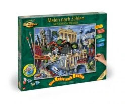 Schipper 609130852 Eine Reise Nach Berlin Von Miguel Freitas Malen Nach Zahlen