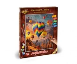 Schipper 609130858 Heißluftballons Malen Nach Zahlen