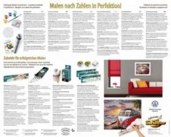 Schipper 609130861 Malen Nach Zahlen Volkswagen T1 -Berühmter Spielzeug Geschäft 609130861 2 002