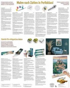 Schipper 609130882 Malen Nach Zahlen Burg Hohenzollern -Berühmter Spielzeug Geschäft 609130882 2 002