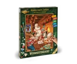 Schipper 609130890 Malen Nach Zahlen Weihnachtsbäckerei