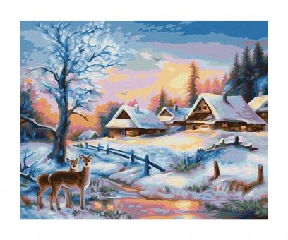 Schipper 609240833 Malen Nach Zahlen Winterlandschaft 24x30cm 4 Schipper 609240833 Malen Nach Zahlen Winterlandschaft 24x30cm – Bild 2