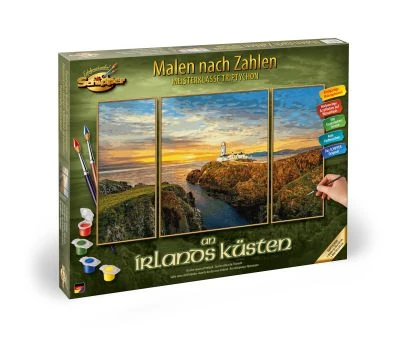 Schipper 609260886 Malen Nach Zahlen Triptychon An Irlands Küsten 3 Schipper 609260886 Malen Nach Zahlen Triptychon An Irlands Küsten